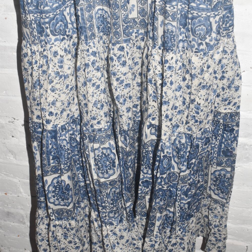 NWT Abercrombie & Fitch Blue White Floral Dress Size XXS $130! - Picture 5 of 8